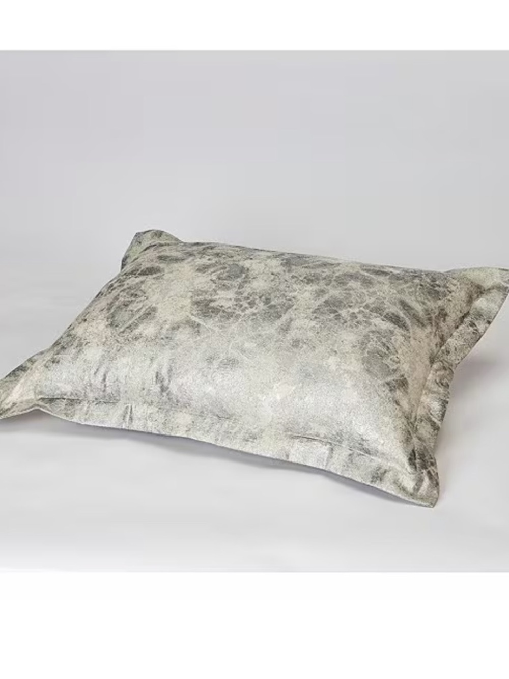 The Art Of Home Ann Gish King Duvet Set Terrazzo Silver New $525 W/Pillow Shams - Picture 10 of 12